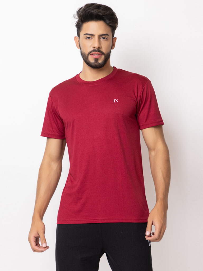 Lexon Dry Fit Sports | Round Neck | Half Sleeve T Shirt |100% Polyester…