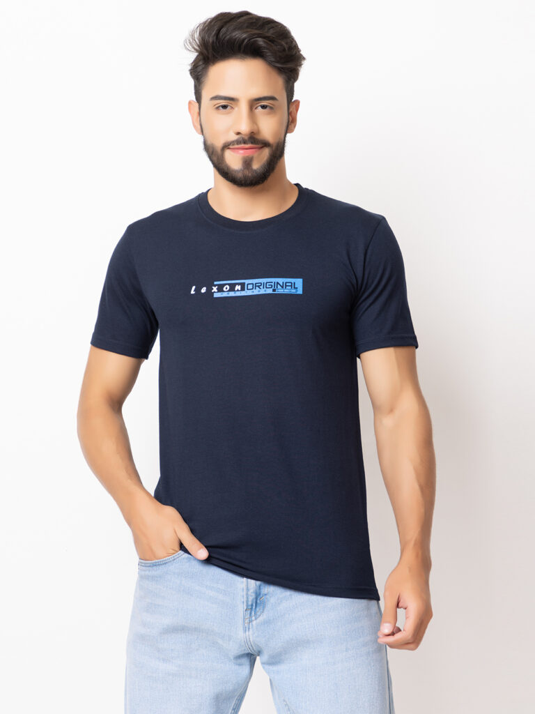 Lexon | Pc Cotton | Round Neck | Half Sleeve | T-shirt For Men